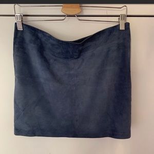 Karma Suede Mini Skirt